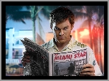 Michael C. Hall, Dexter, Gazeta